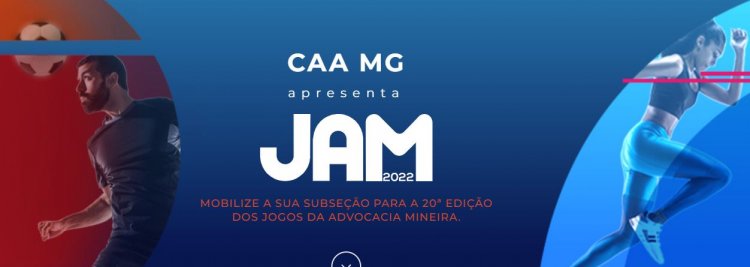 Site dos Jogos da Advocacia Mineira (JAM) da Caixa de Assistência dos Advogados está no ar