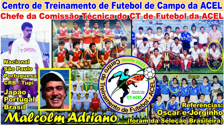 JN O EXPRESSO...- Esporte: CT de Futebol da ACEL apresenta seu Chefe da Comissão Técnica do Centro de Treinamento de Futebol de Campo!