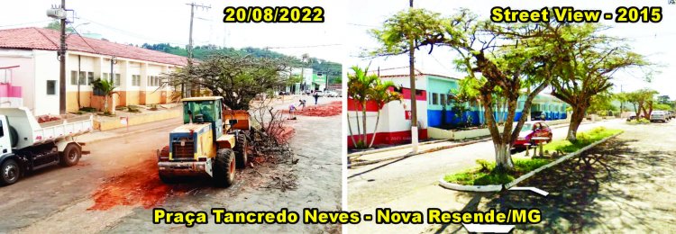 Praça Tancredo Neves faleceu hoje!