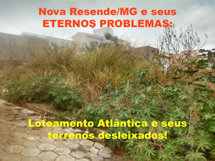 Nova Resende e seus ETERNOS PROBLEMAS!