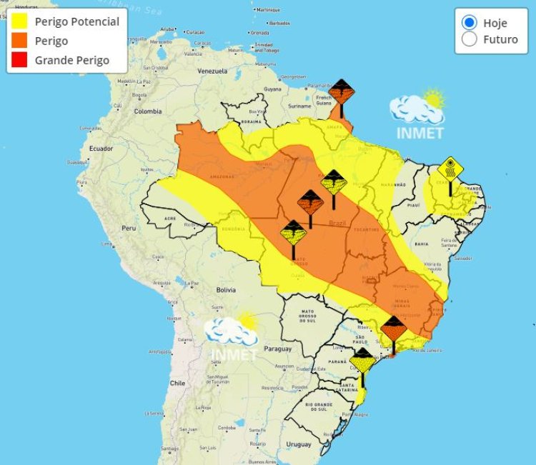Previsão do tempo para Minas Gerais nesta quarta-feira, 21 de dezembro