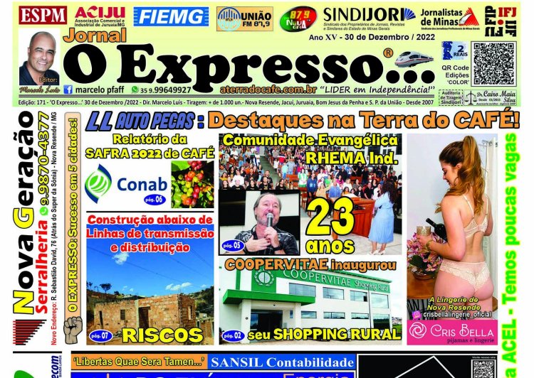 Jornal O EXPRESSO... - Edição 171: "LIDER em Independência!"