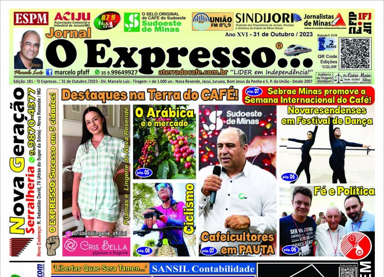 Jornal O EXPRESSO... - Edição 181: "LIDER em Independência!"