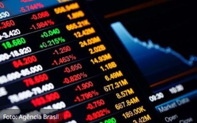 Bolsa de valores em QUEDA