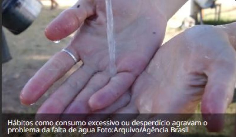 Falta de água é preocupação para a população