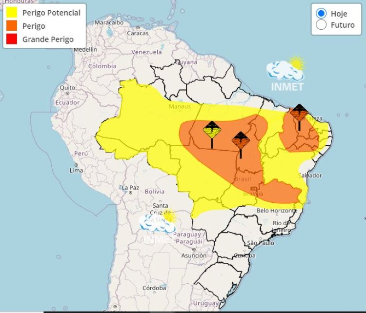 Previsão do tempo para Minas Gerais nesta quarta-feira, 3 de abril