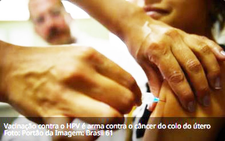 Vacina contra HPV capaz de evitar entre 70% e 90% dos cânceres de colo de útero