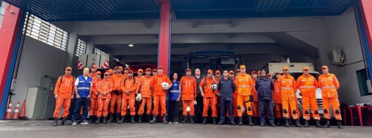 Bombeiros de MINAS são despachados para socorrer o Rio Grande do Sul.