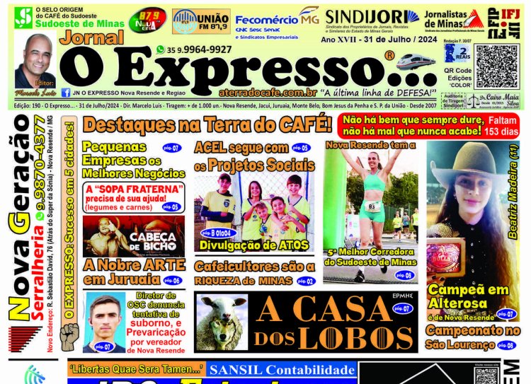 Jornal O EXPRESSO... - Edição 190: "A última linha de defesa!"