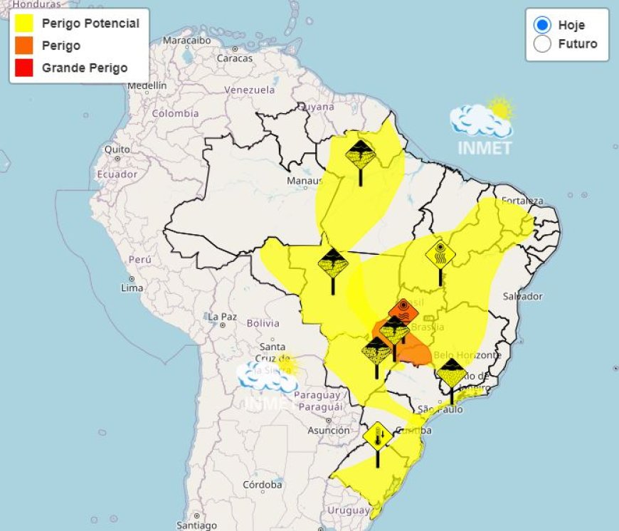 Previsão do Tempo para Minas Gerais nesta sexta-feira, 4 de outubro