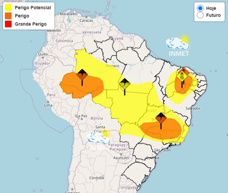 Previsão do Tempo para Minas Gerais e o Sudeste terá domingo nublado e chuvoso