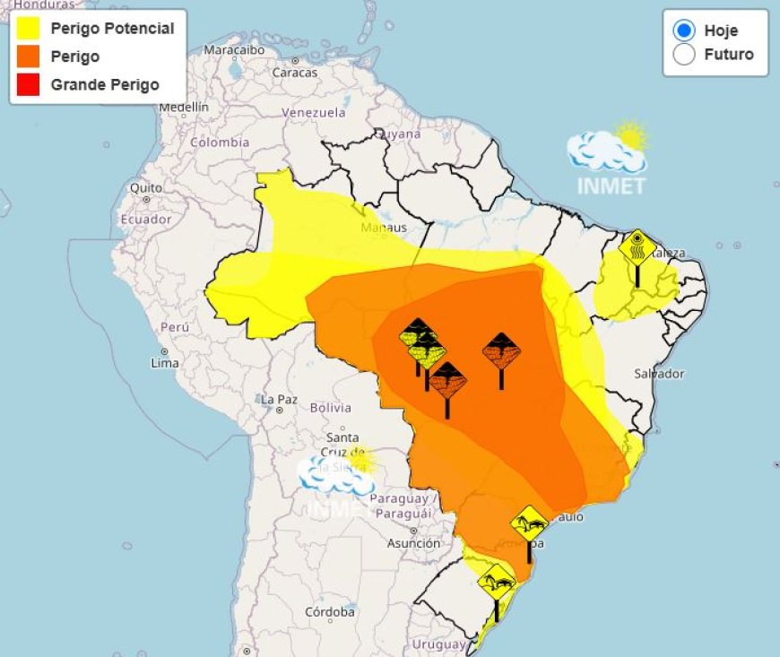 Previsão do Tempo para Minas Gerais nesta Sexta-feira, 8 de Novembro