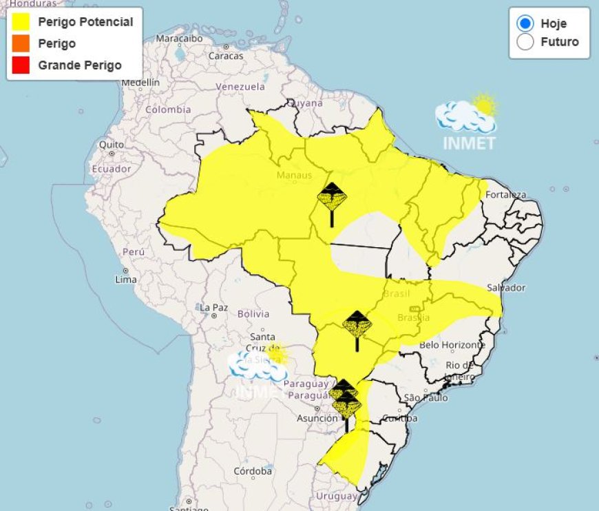 Previsão do Tempo para Minas Gerais – Sexta-feira, 13 de dezembro de 2024