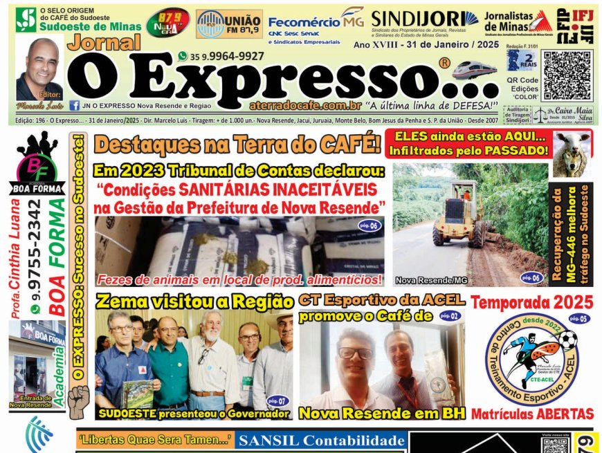 Jornal O EXPRESSO... - Edição 196: "A última linha de defesa!"