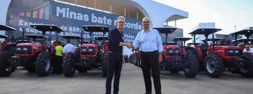 Governo de Minas fortalece agricultura familiar com entrega de maquinários a 52 municípios