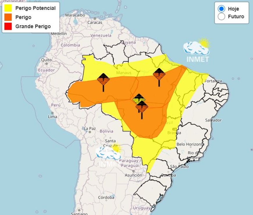 Previsão do tempo em Minas Gerais: calor e chuva intensa nesta quinta-feira (27)