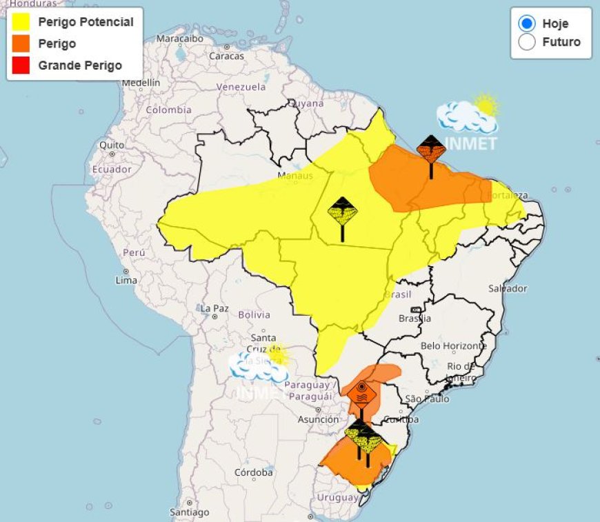 Previsão do Tempo em Minas Gerais: Chuva Isolada e Calor no Norte do Estado
