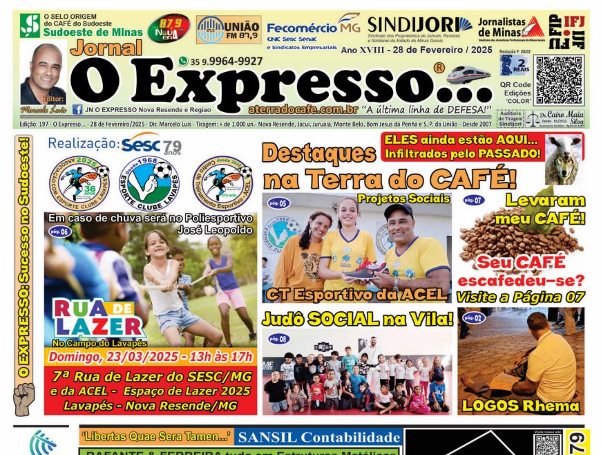 Jornal O EXPRESSO... - Edição 197: "A última linha de defesa!"