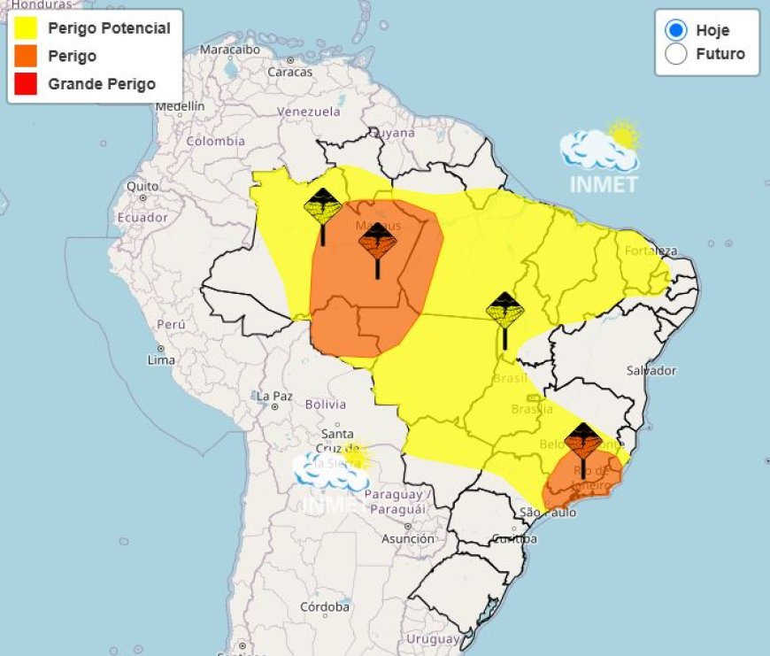 Previsão do tempo para Minas Gerais: chuva e trovoadas nesta quinta-feira