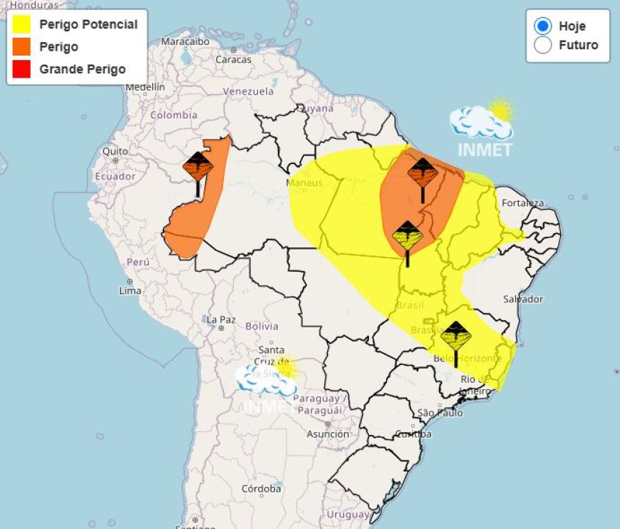 Previsão do tempo para Minas Gerais: chuva e ventos fortes neste sábado (22)