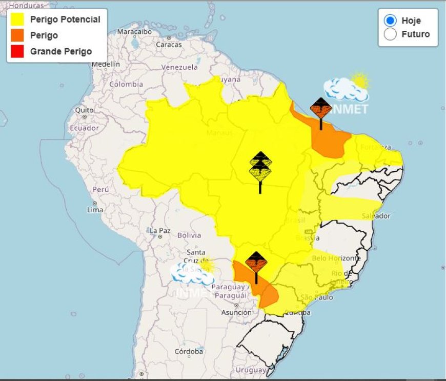 Chuva forte, ventos e granizo atingem Minas Gerais nesta quinta-feira, 24 de abril