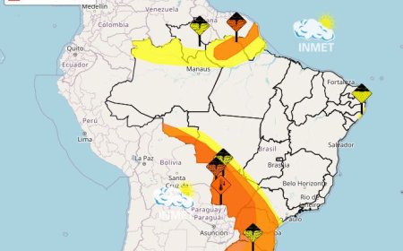 Frente fria traz chuvas e queda de temperatura em Minas GERAIS nesta quarta, 28/05