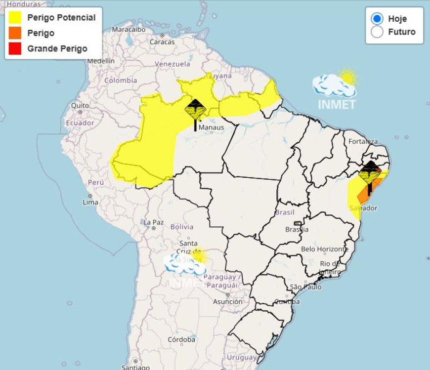 Tempo em Minas Gerais e no Sudeste: céu claro a encoberto e chuviscos isolados nesta segunda (5)