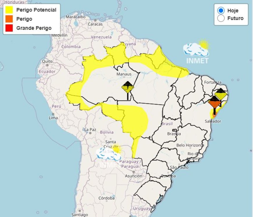 Terça-feira será de tempo estável em Minas Gerais, com chuviscos no Leste