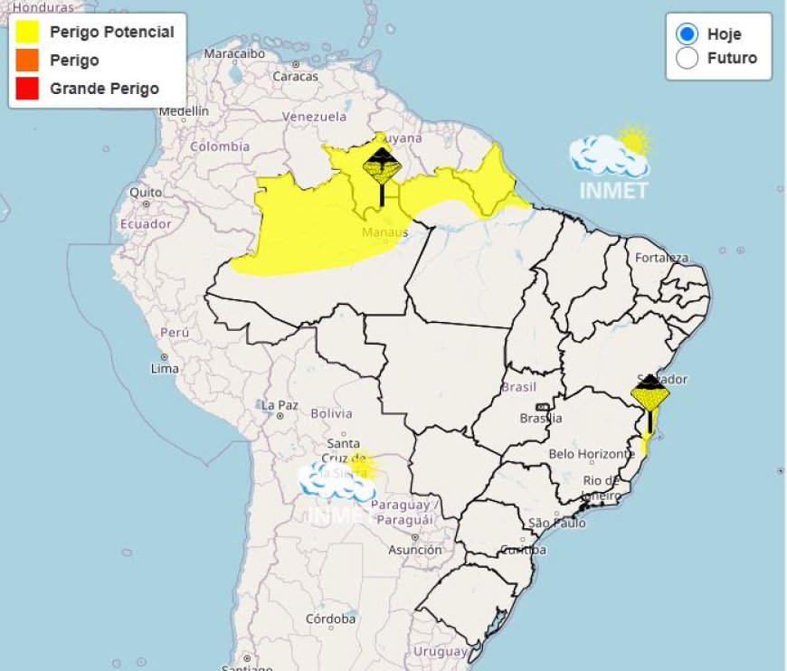 Tempo em MINAS GERAIS Terça (13/05/25): Frente Fria, Tempestades Isoladas e Temperaturas Amenas
