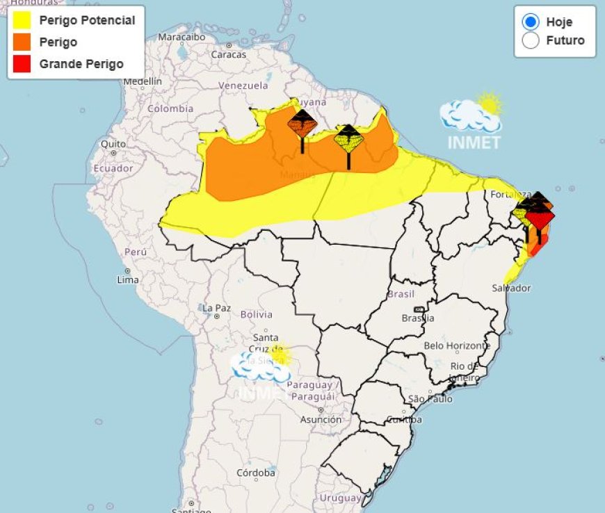 Segunda com nuvens no Sudeste e Minas Gerais e chuva isolada no Espírito Santo