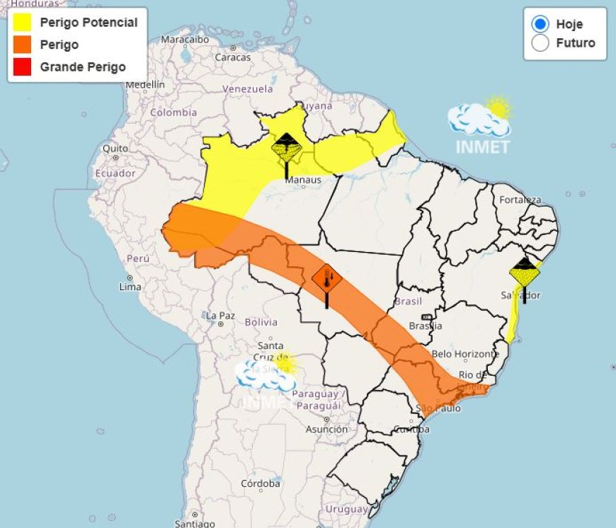 Frio no Sul, calor no Norte e risco de tempestades em Minas Gerais nesta sexta (30)