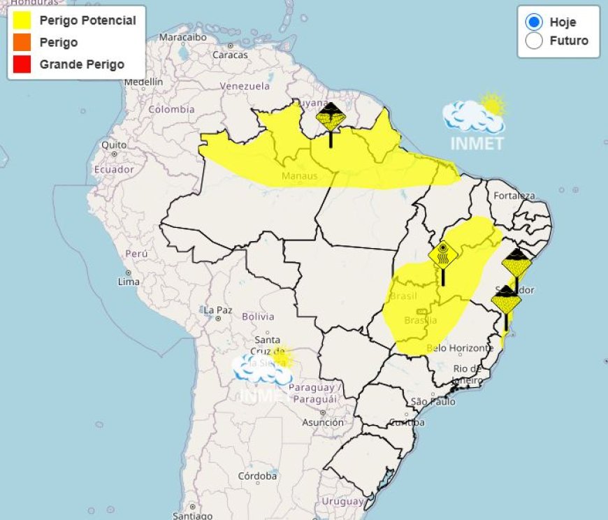 Frente fria provoca geada na Mantiqueira e chuva no norte de Minas Gerais