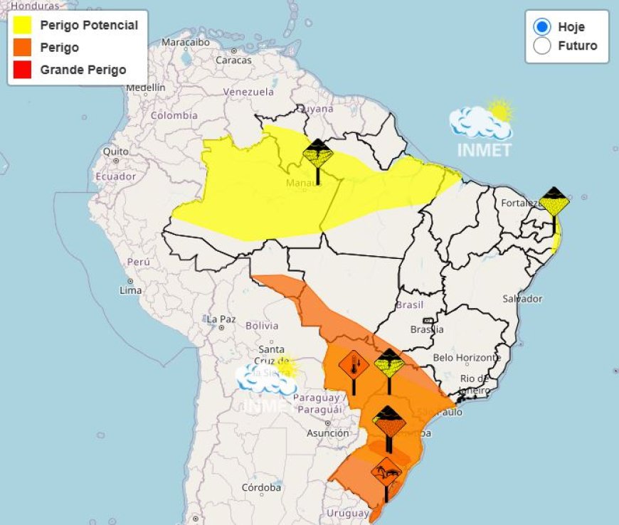 Previsão do Tempo desta segunda (23): chuvas no Sul de Minas Gerais e Triângulo; mínima de 11°C em SP e máxima de 33°C no Rio