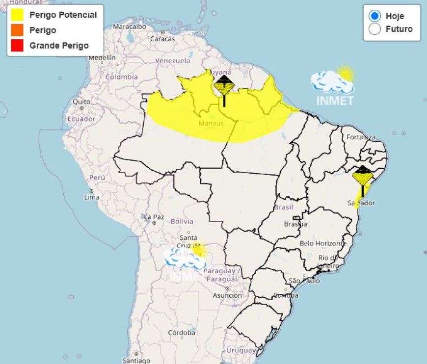 Segunda-feira (7) de tempo firme em Minas Gerais e no Sudeste: mínima de 9°C em BH e máxima de 25°C no RJ, sem previsão de chuva