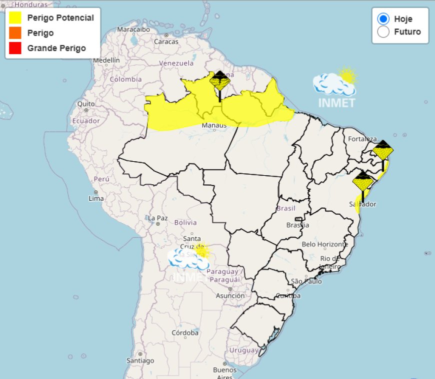 PREVISÃO DO TEMPO para MINAS GERAIS: segunda-feira (14) ensolarada no Sudeste