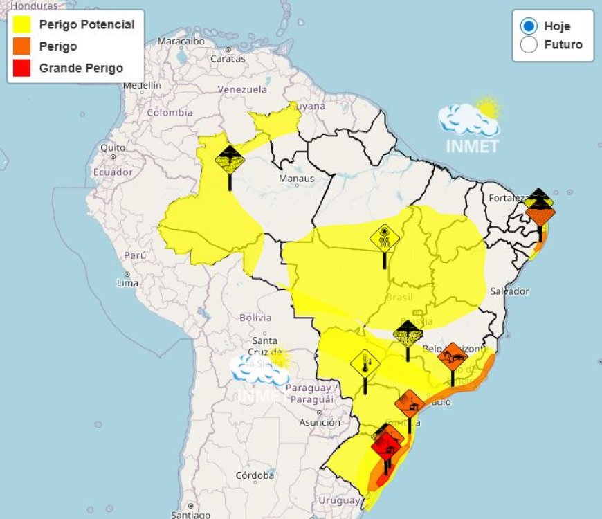 Previsão do tempo em Minas Gerais: tempestades no Sul e Oeste, calor no Norte e risco de geada no fim da semana