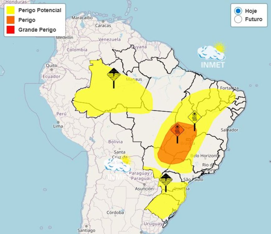 Previsão do Tempo para Minas Gerais e o Sudeste (15/09): chuvas no SP e ES; mínimas de 14°C em SP/BH, máxima de 28°C lá