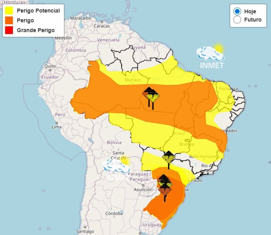 Previsão do tempo destaca calor e instabilidade no Sudeste