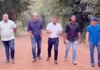Deputado garante uma etapa do asfalto no Morro da Caninana em Nova Resende