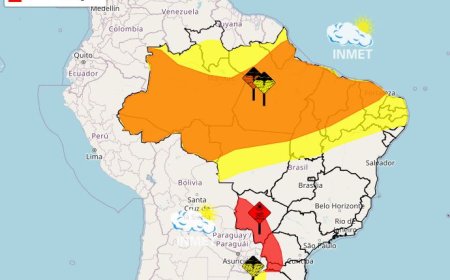 Previsão do tempo em Nova Resende Minas Gerais e Sudeste nesta segunda