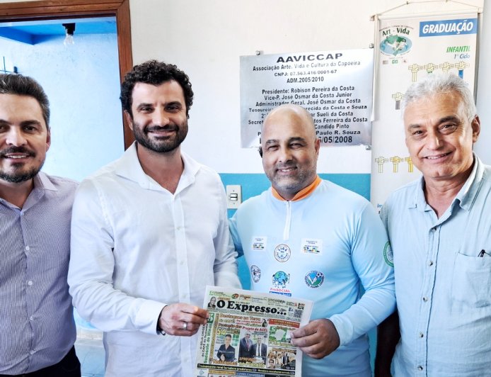 Deputado Miguel Angelo cumpre agenda em Guaranésia no Sudoeste de MG