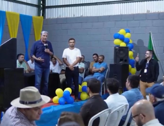 Reconhecimento popular marca abraço político a Darlon Madeira