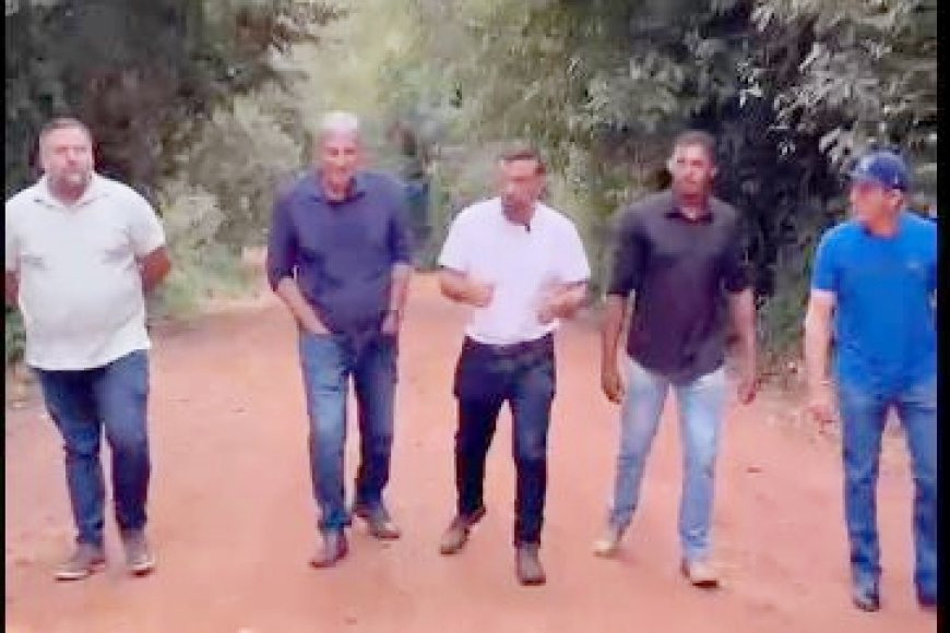 Deputado garante uma etapa do asfalto no Morro da Caninana em Nova Resende