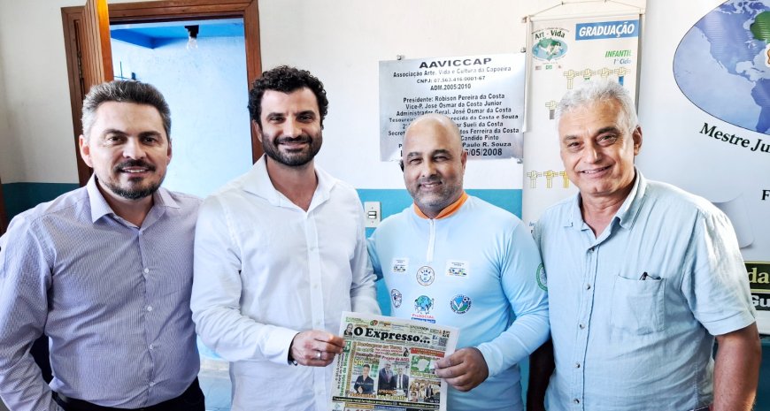 Deputado Miguel Angelo cumpre agenda em Guaranésia no Sudoeste de MG