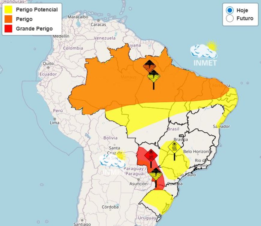 Previsão do tempo hoje em Nova Resende e Sudoeste de MG