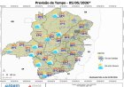 Previsão do tempo em Nova Resende e Sudoeste de Minas hoje