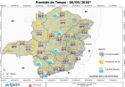 Previsão do tempo em Nova Resende e o sudoeste de Minas Gerais hoje