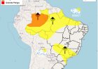 Frente fria provoca temporais no Sudoeste de Minas e Nova Resende