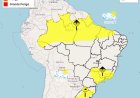 Frente fria provoca chuva forte no Sul de Minas e Nova Resende