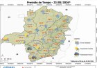 Previsão do tempo alerta para tempestades no Sul de Minas